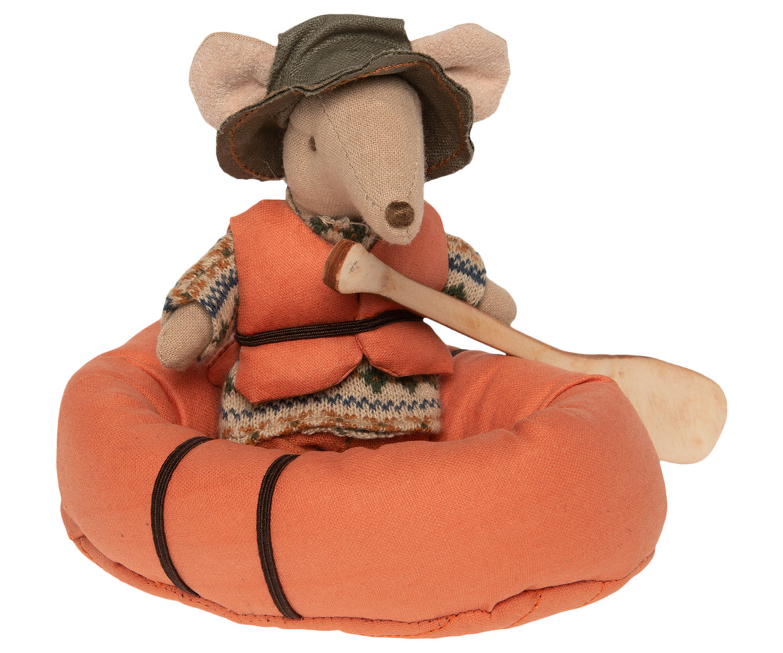 Maileg Rubber Boat, Mouse