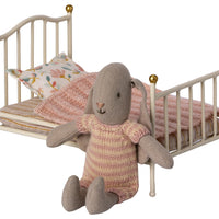 Maileg Vintage Bed, Mouse - Off White
