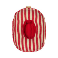 Maileg Rubber boat, Small mouse - Red Stripe