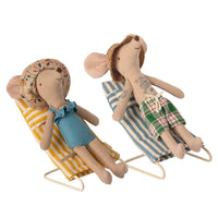 Maileg Beach chair set, Mouse