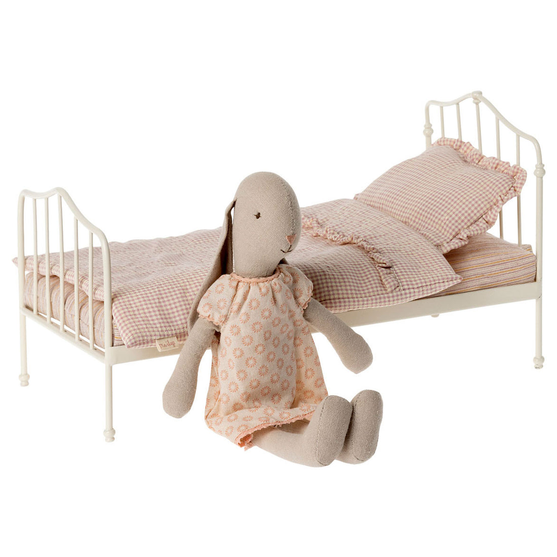 Maileg Miniature bed, Mini - Purple