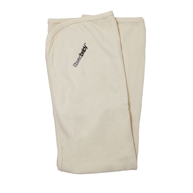 Lovedbaby Cream Organic Swaddling Blanket