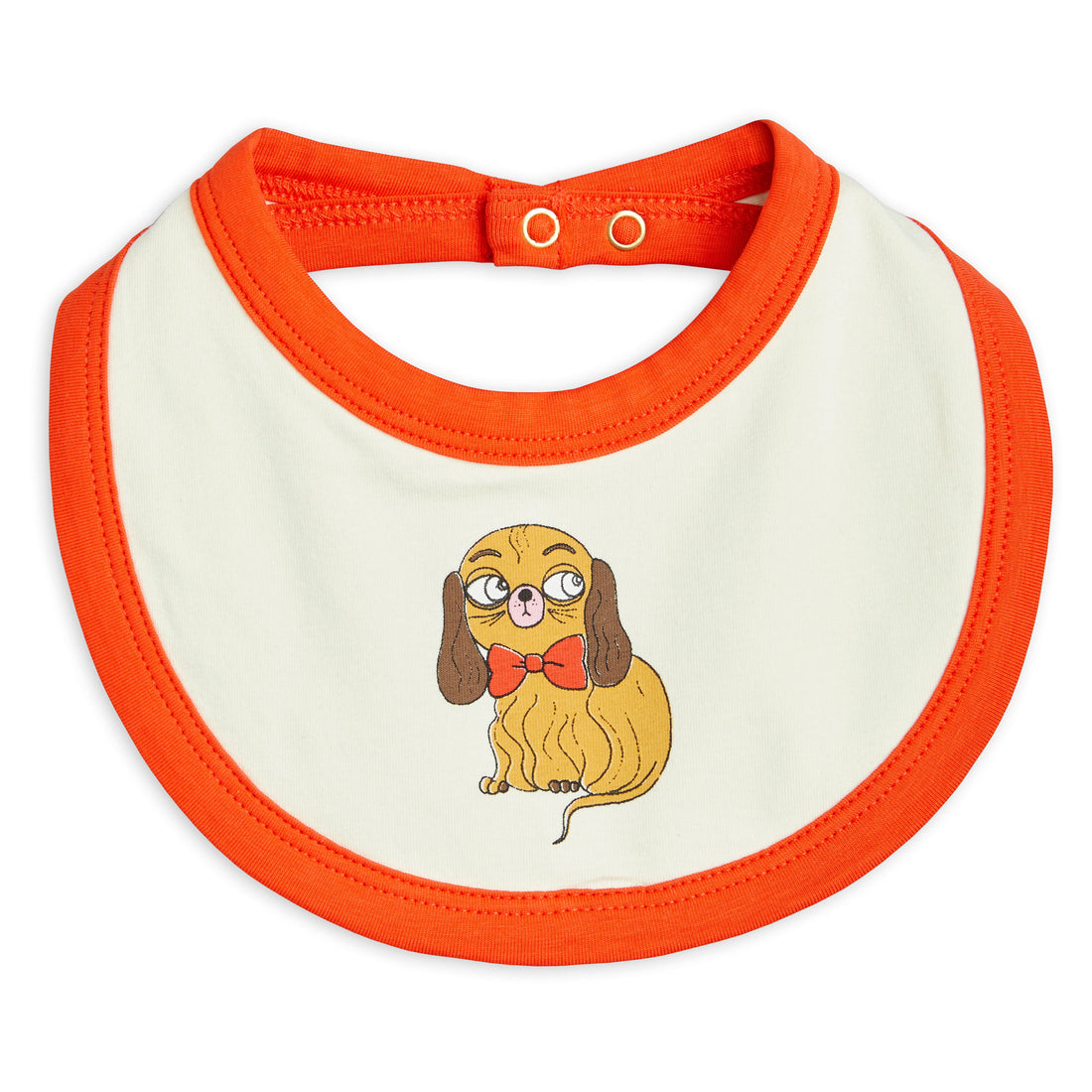 Mini Rodini Red Minibabies Bib