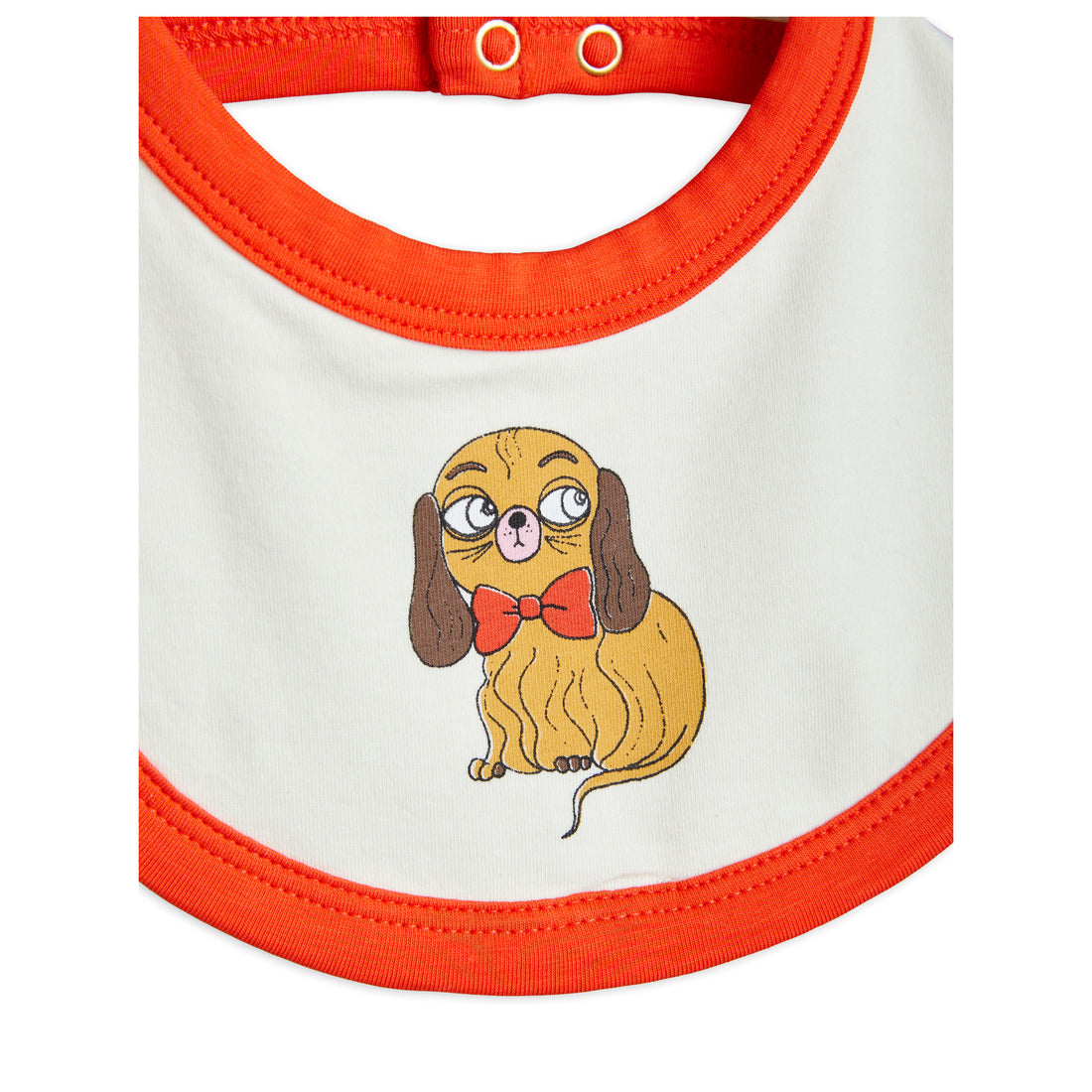 Mini Rodini Red Minibabies Bib