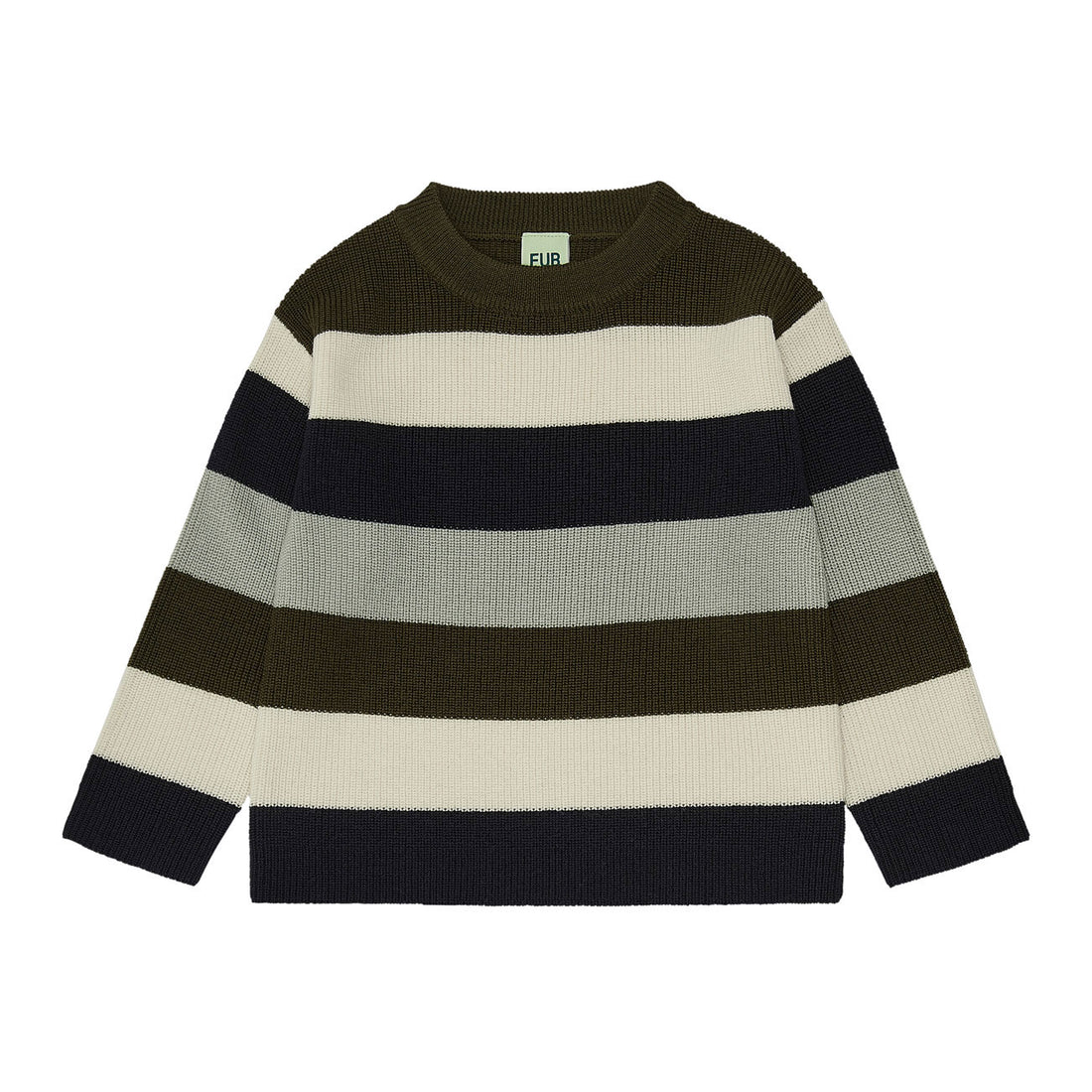 FUB Multistriped Top - Forest