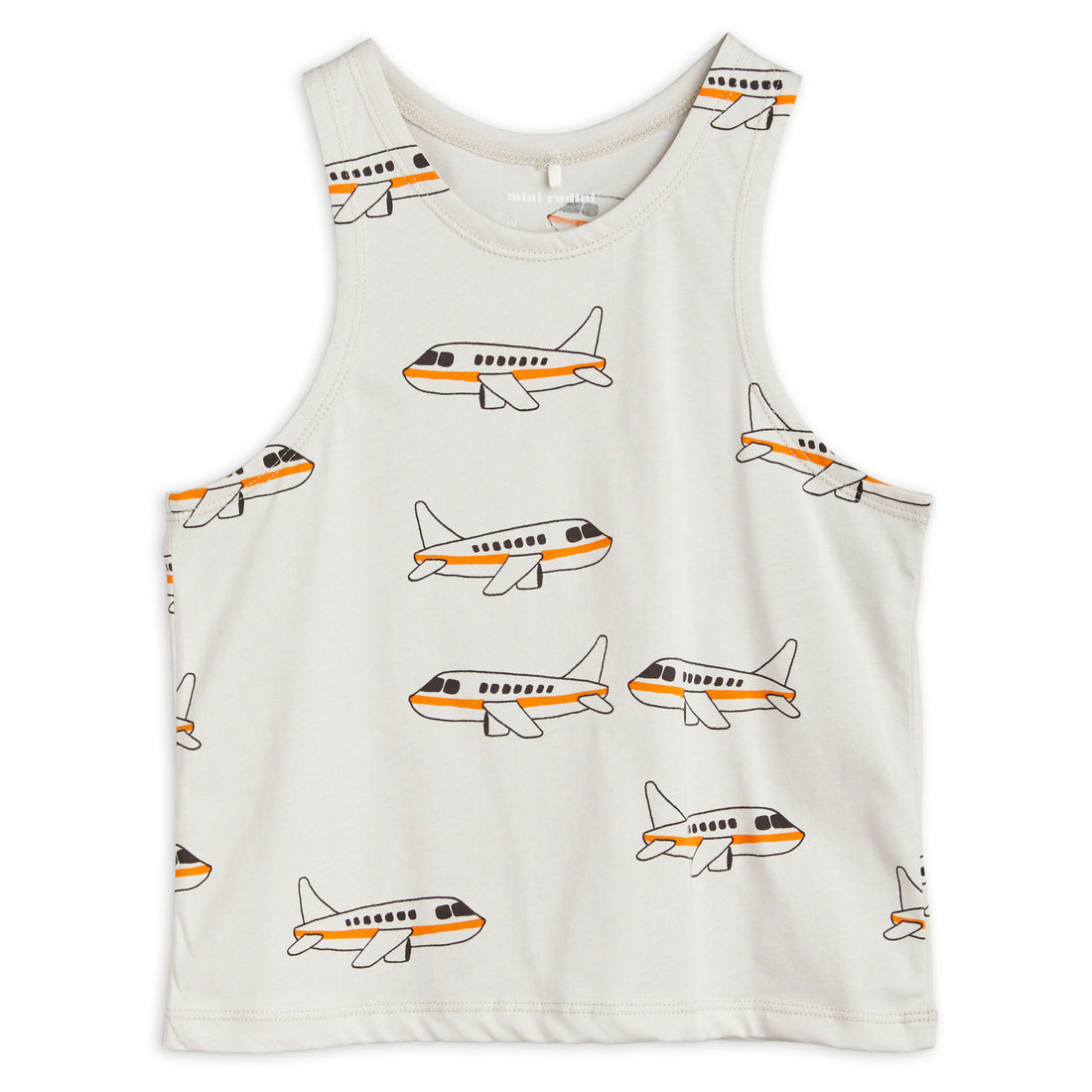 Mini Rodini Grey Airplane Tank