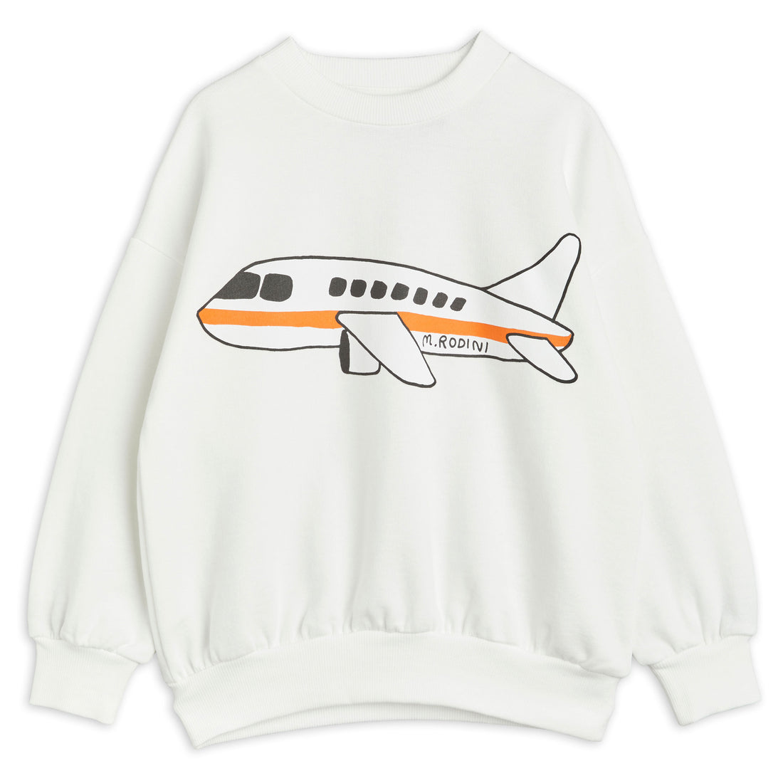 Mini Rodini White Airplane Sweatshirt