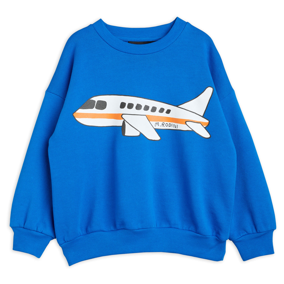 Mini Rodini Blue Airplane Sweatshirt