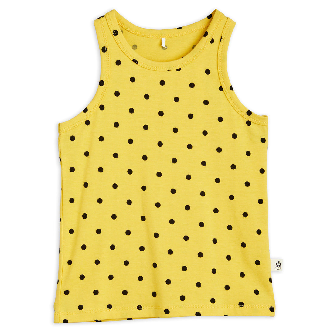 Mini Rodini Yellow Polka Dot Tank