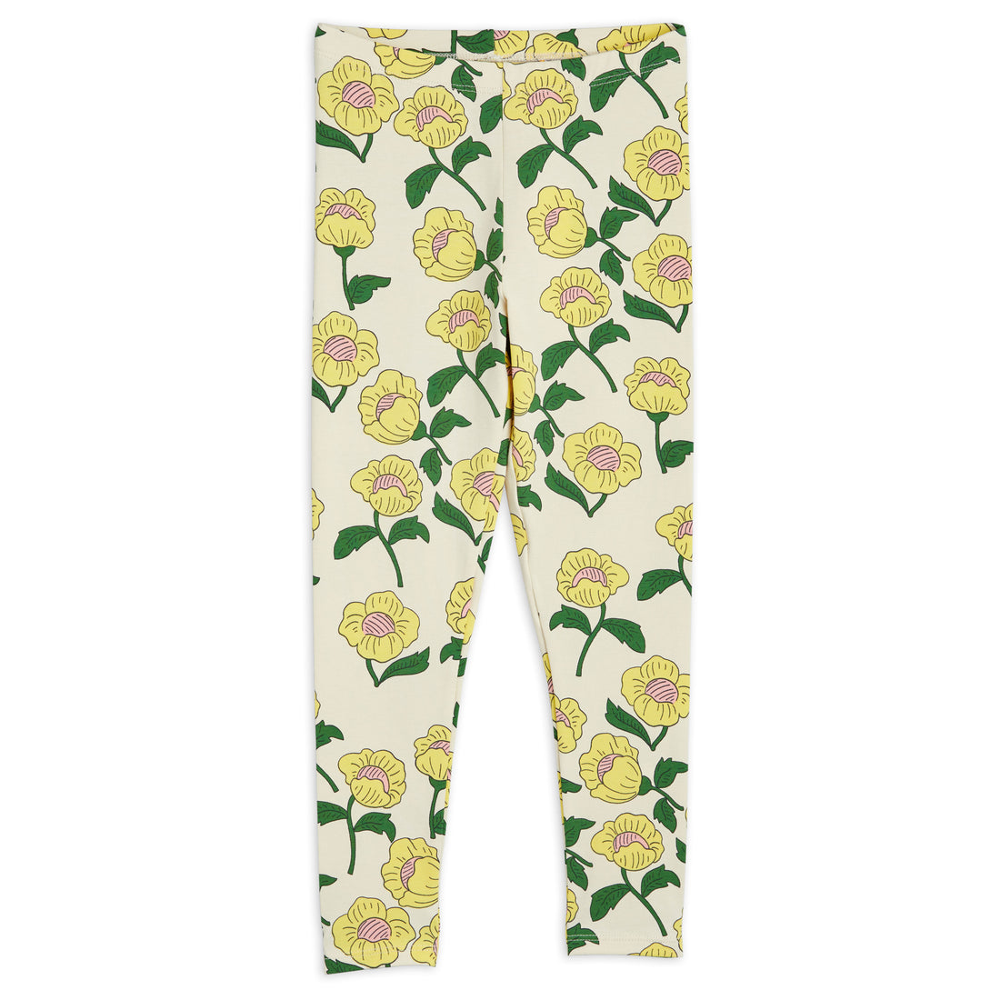 Mini Rodini Yellow Flowers Leggings