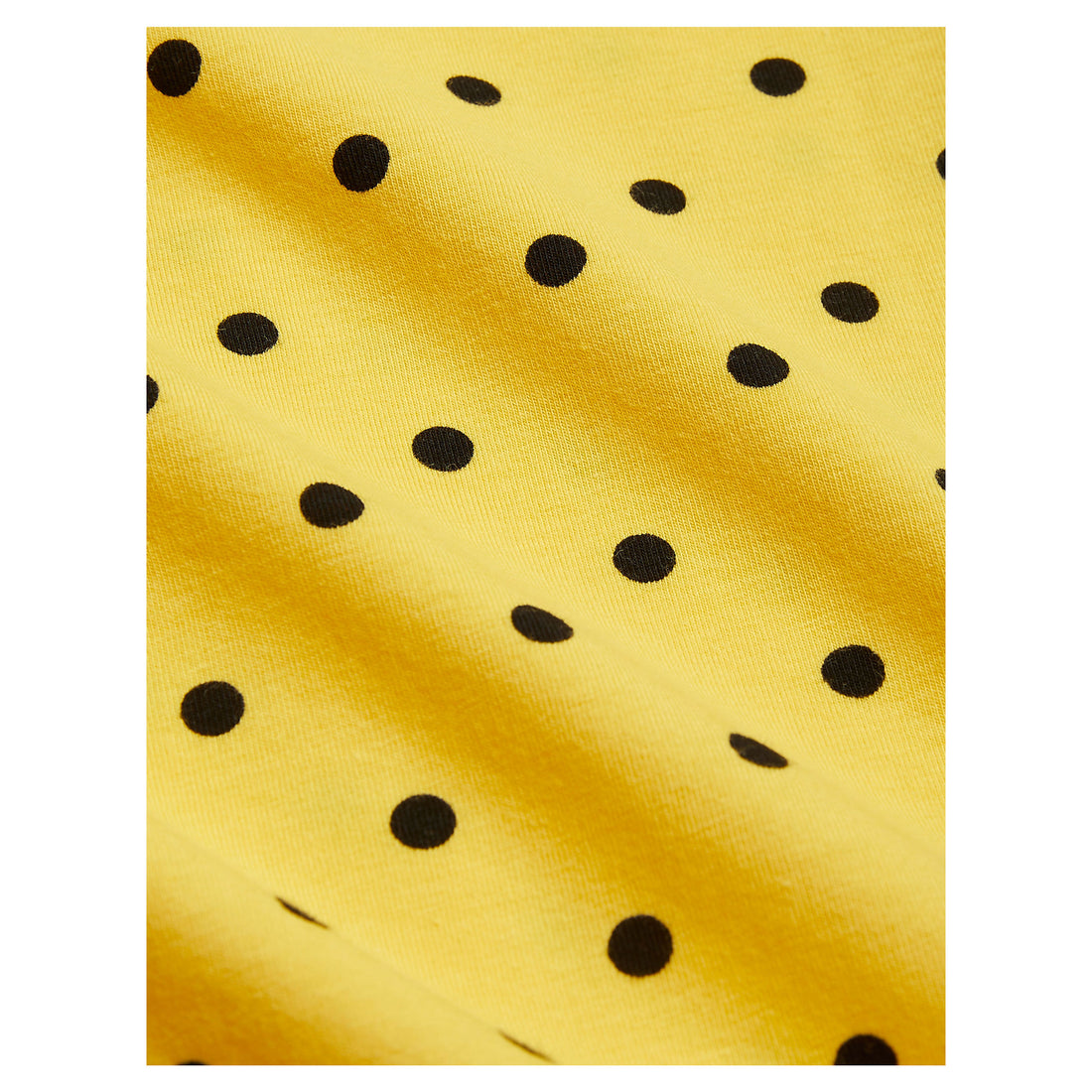 Mini Rodini Yellow Polka Dot Bike Shorts