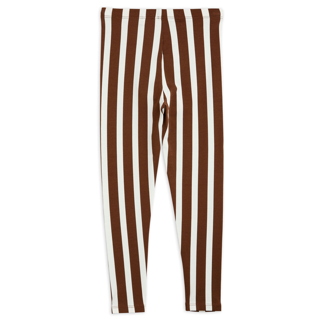 Mini Rodini Brown Ritzratz Stripe Leggings