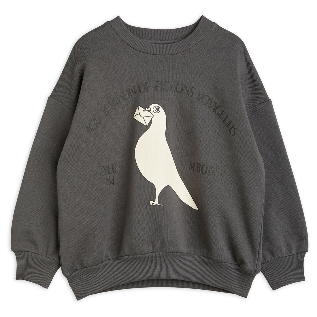 Mini Rodini Grey Pigeons Sweatshirt