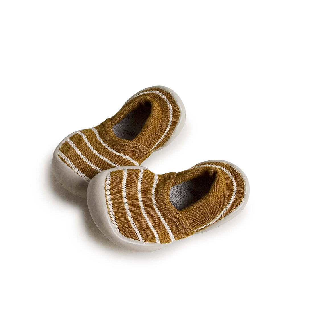 Collegien Brown Striped Biarritz Slippers
