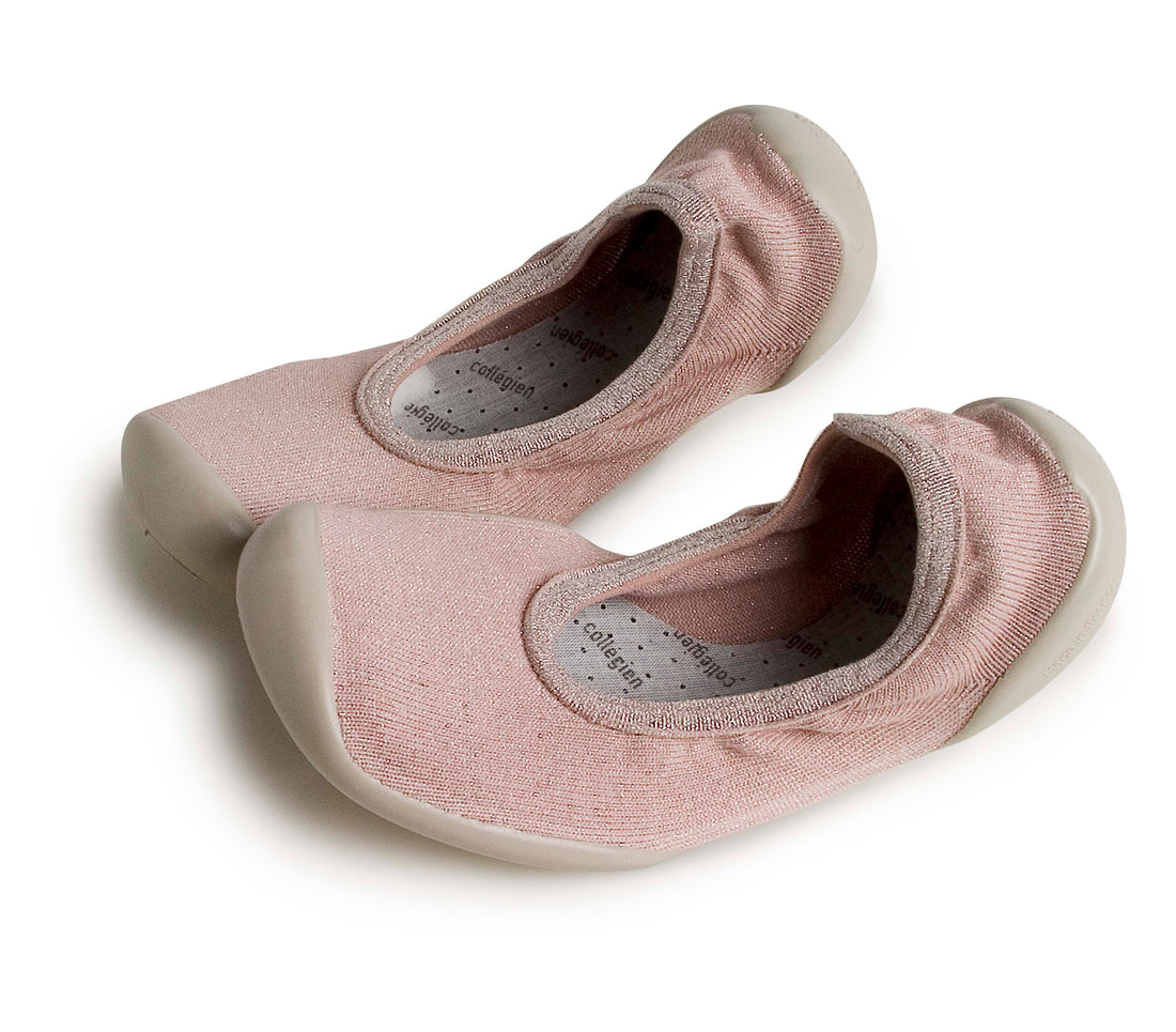 Collegien Light Pink Sorbet Ballerina Slippers