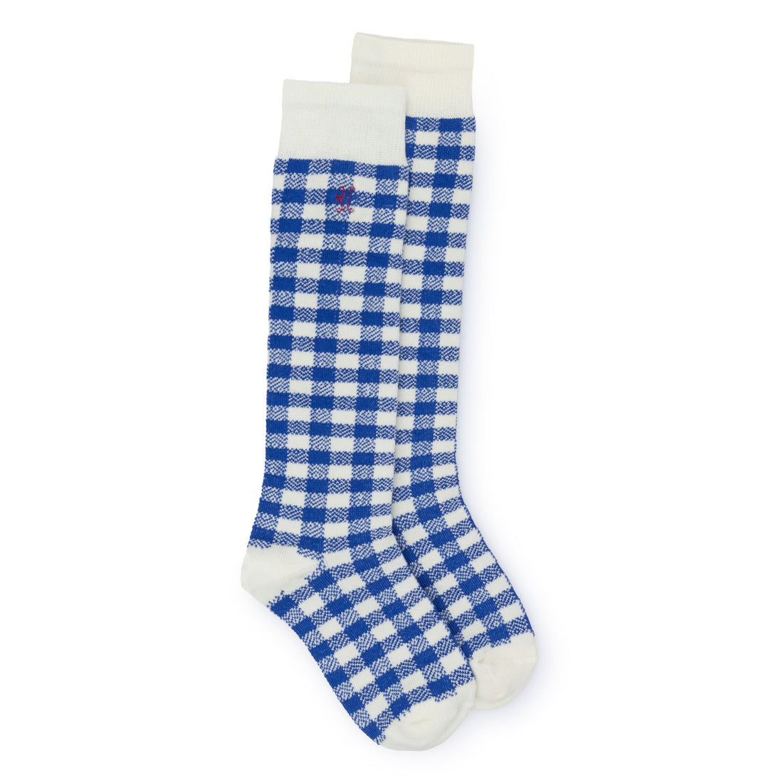 Bobo Choses Blue Vichy Socks