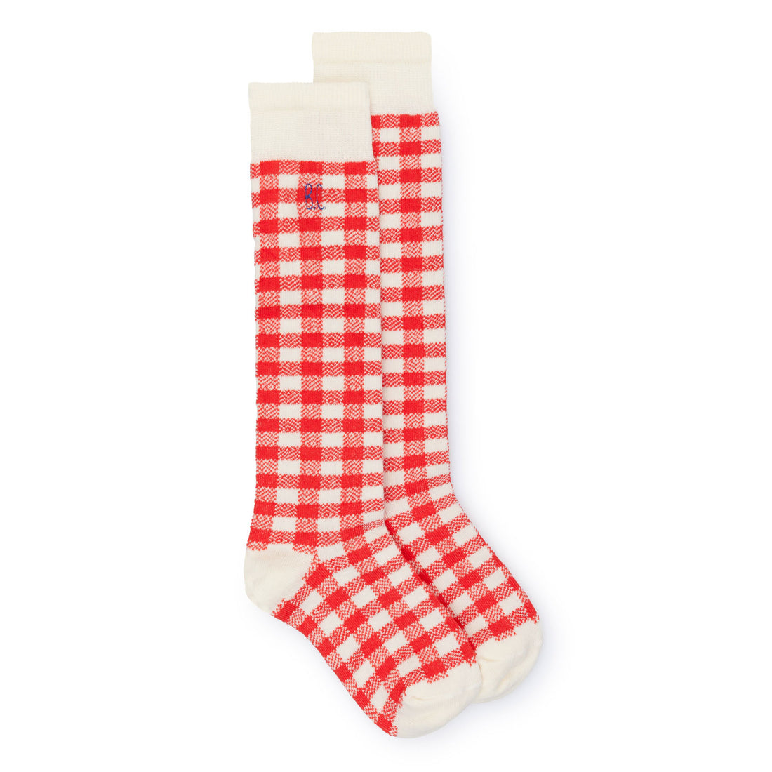 Bobo Choses Red Vichy Socks
