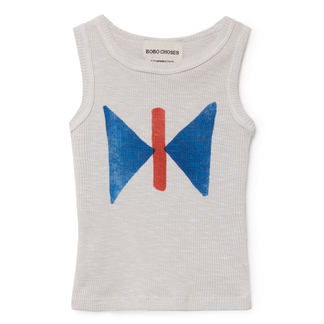 Bobo Choses Blue Butterfly Baby Tank Top