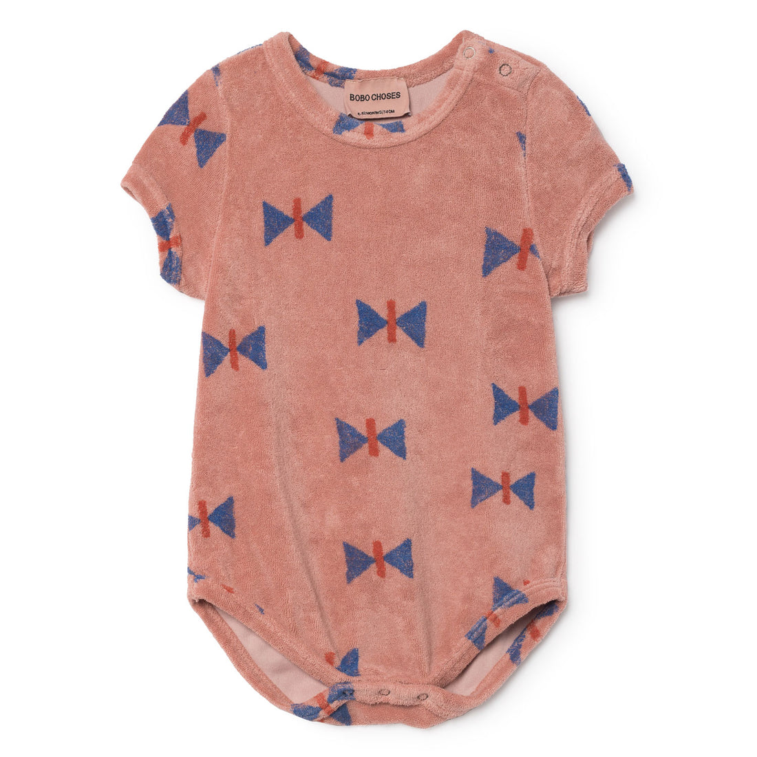 Bobo Choses Butterfly Pink Short Sleeve Body