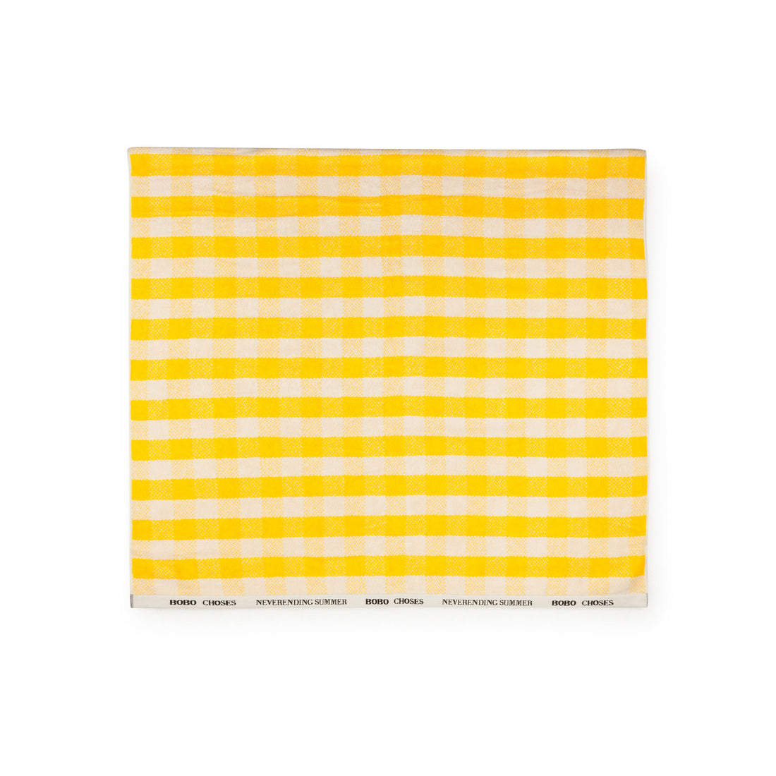 Bobo Choses Yellow Vichy Towel