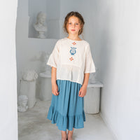 Belle Chiara Ecru Bolero Sibyl Blouse