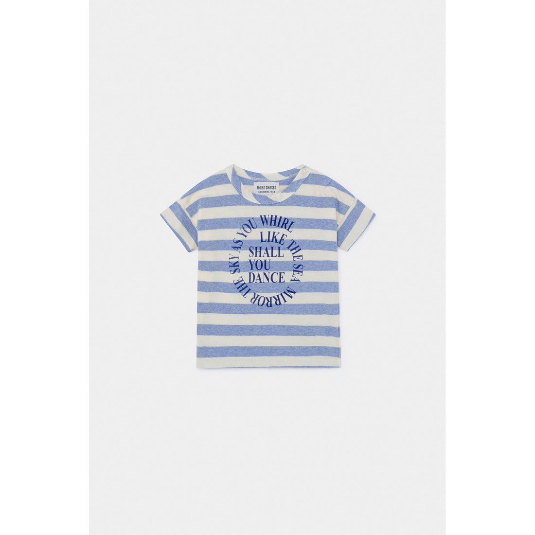 Bobo Choses Shall You Dance Striped Baby T-shirt