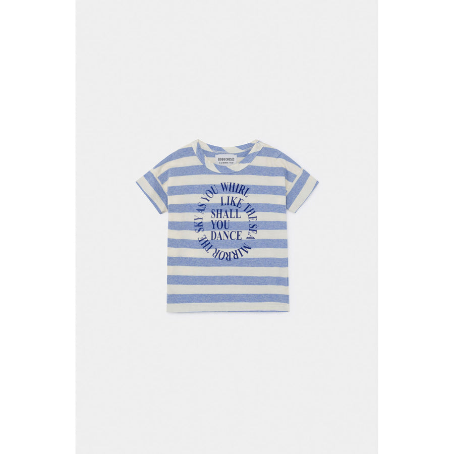 Bobo Choses Shall You Dance Striped Baby T-shirt