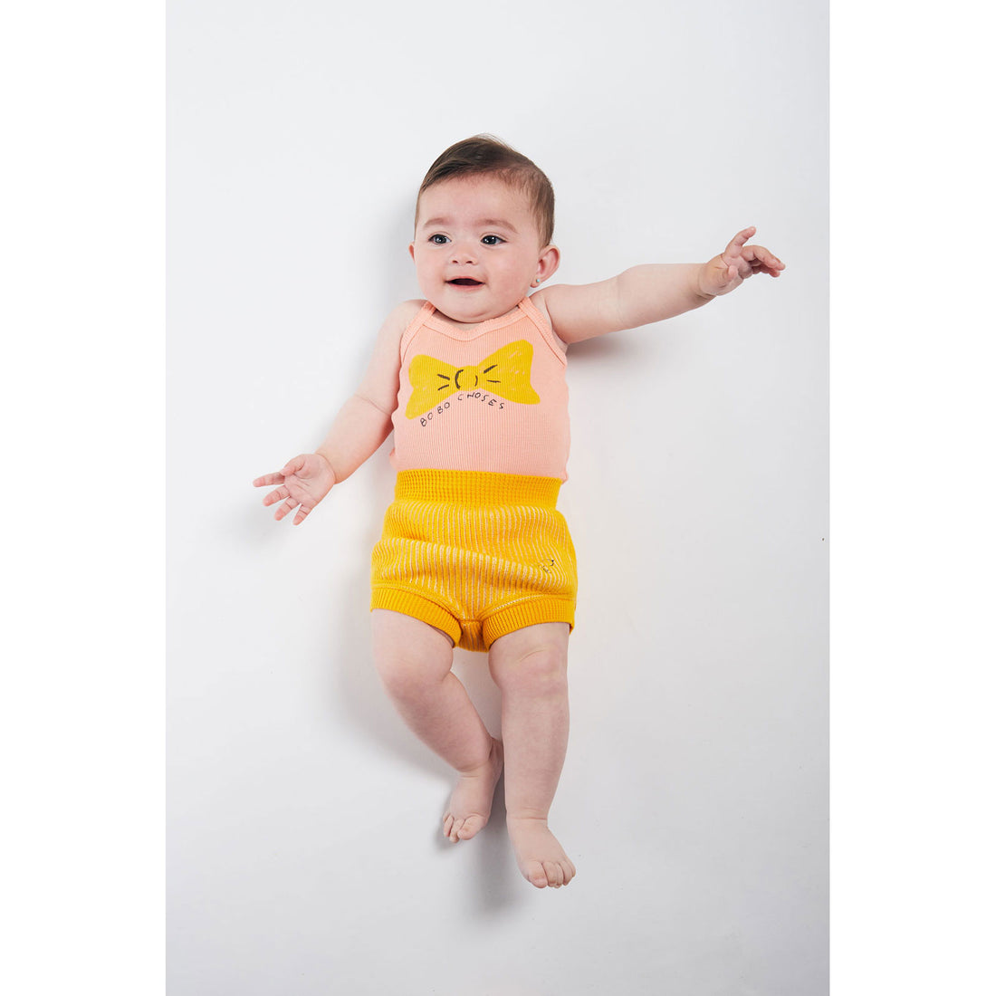 Bobo Choses Bow Sleeveless Bodysuit