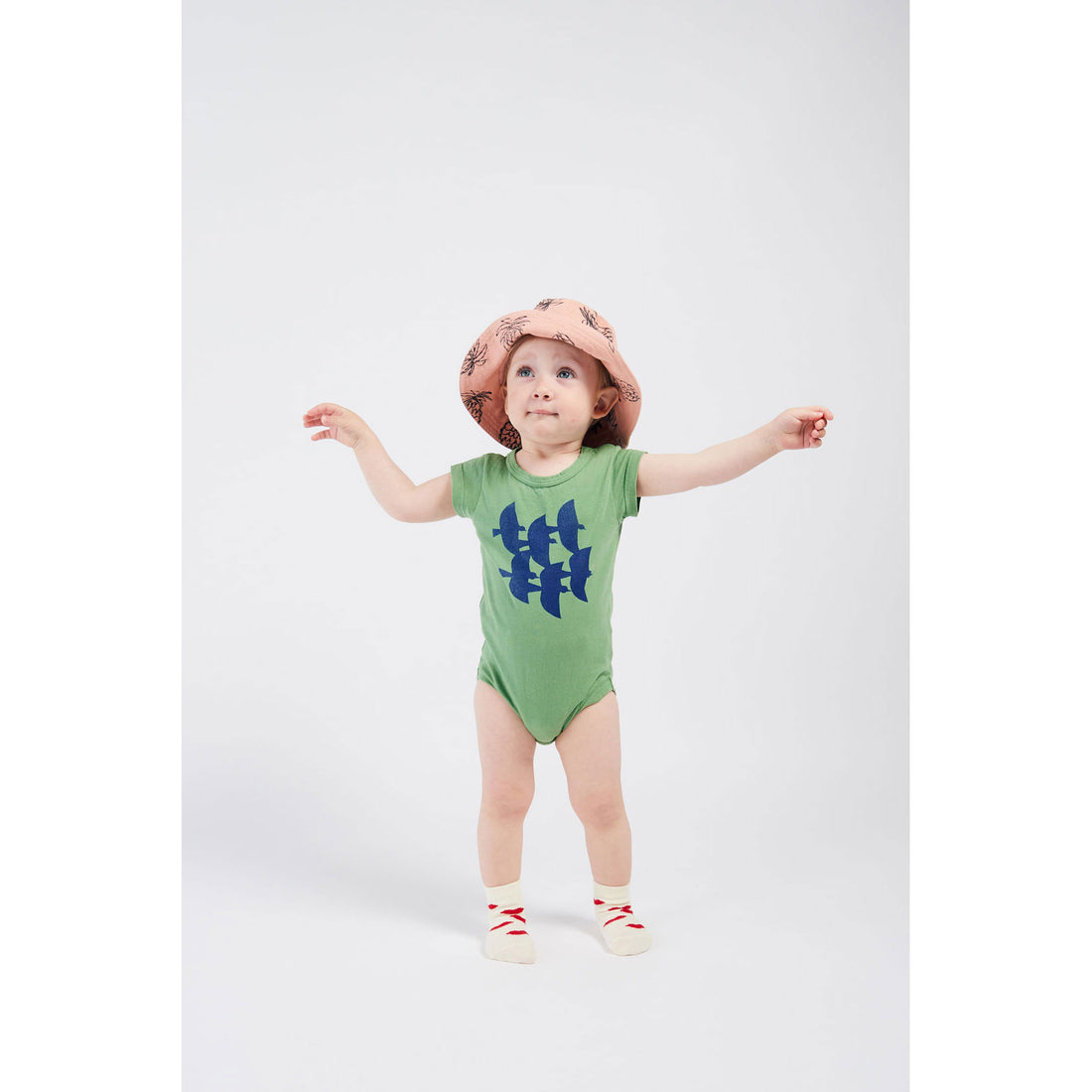 Bobo Choses Flying Birds Short Sleeve Bodysuit