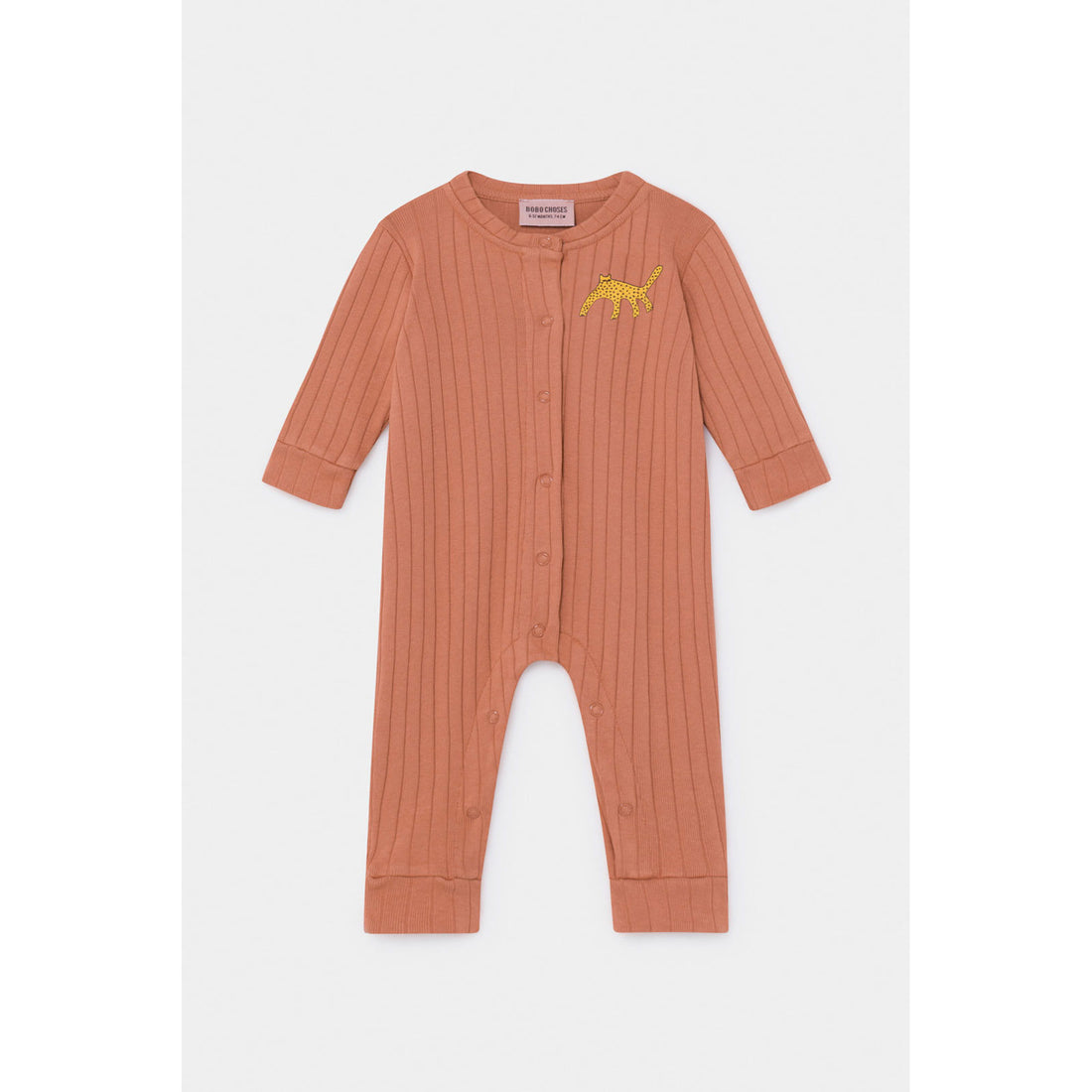 Bobo Choses Leopard Jersey Overalls