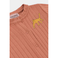 Bobo Choses Leopard Jersey Overalls