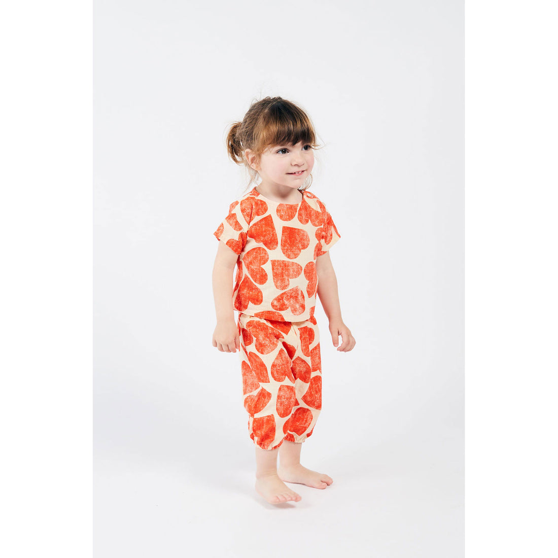 Bobo Choses Hearts Print Blouse