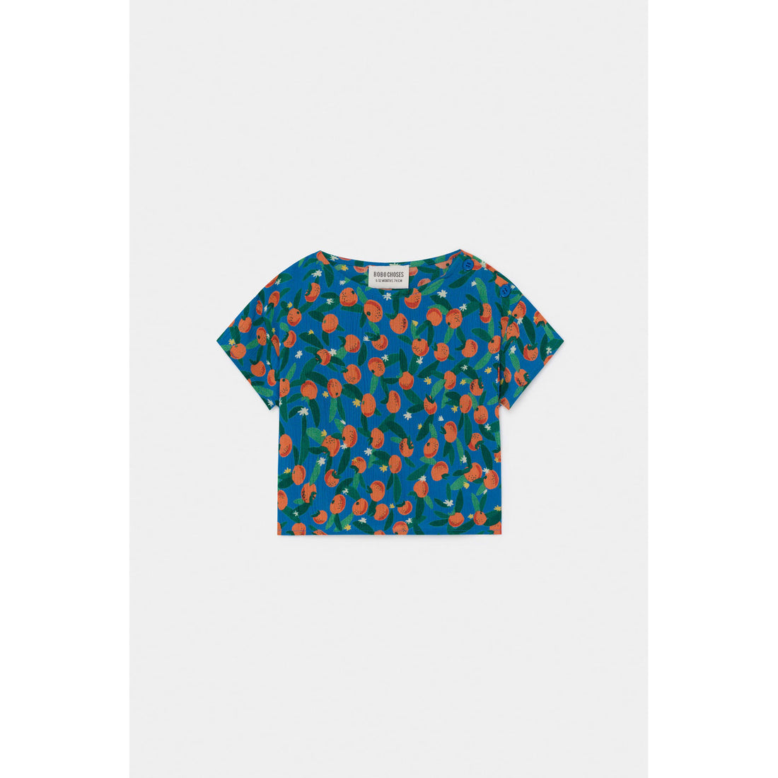 Bobo Choses Oranges Print Blouse