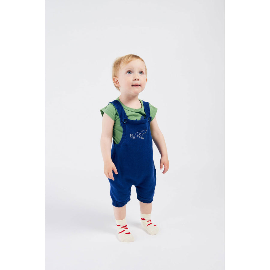 Bobo Choses Birds Knitted Playsuit