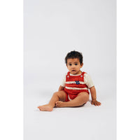Bobo Choses Striped knitted Playsuit