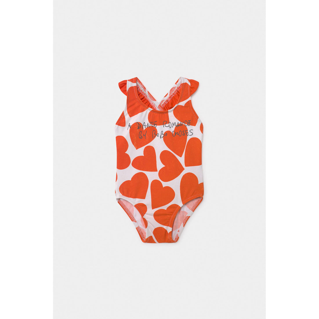 Bobo Choses Hearts Print Baby Swimsuit