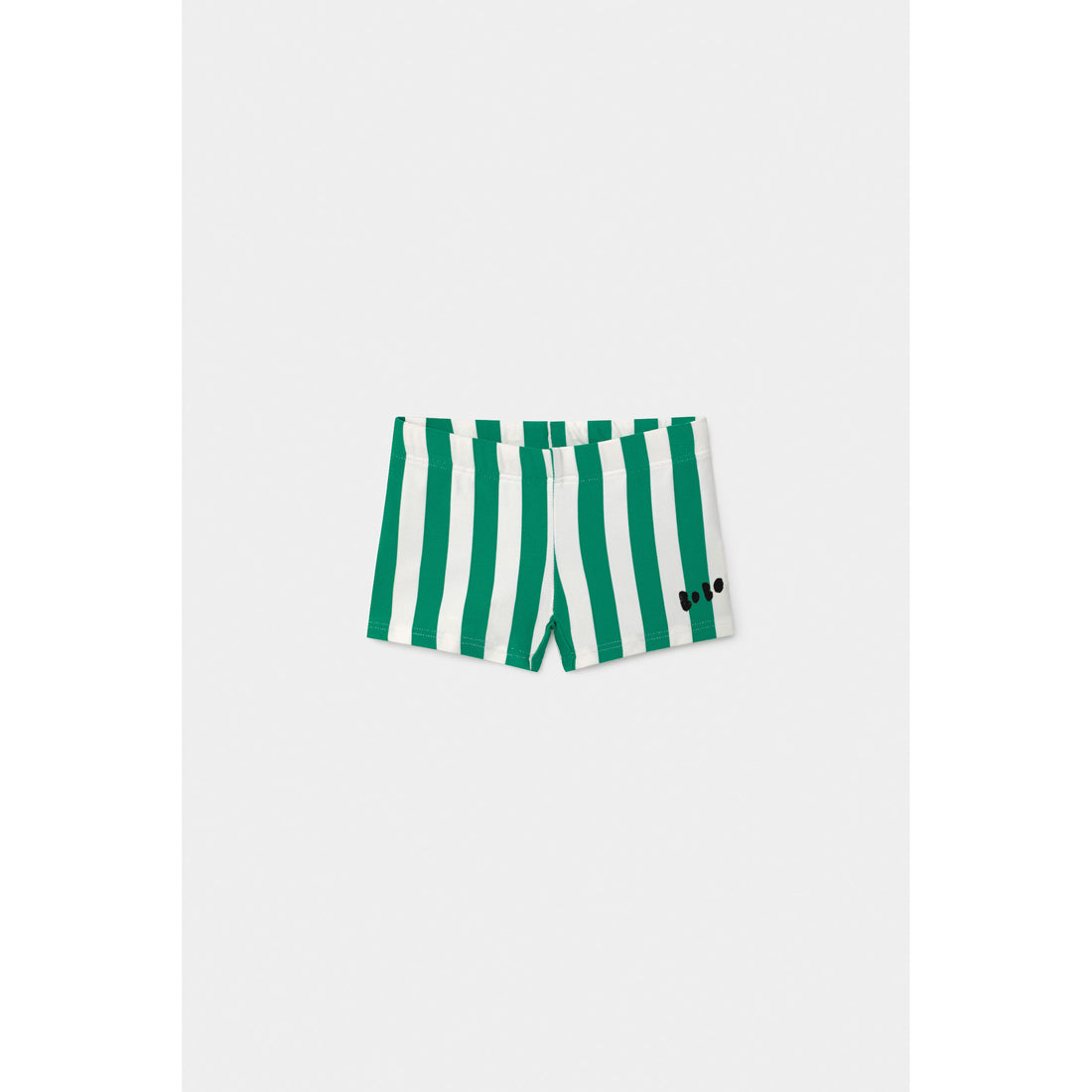 Bobo Choses Green Striped Swim Boxers