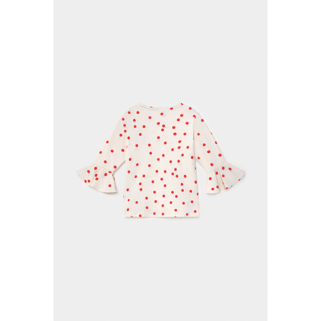 Bobo Choses Dots Ruffle Swim Top