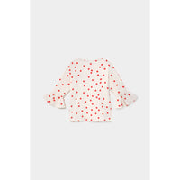 Bobo Choses Dots Ruffle Swim Top