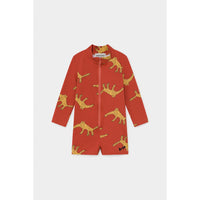 Bobo Choses Leopard Print Swim Playsuit