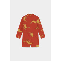 Bobo Choses Leopard Print Swim Playsuit