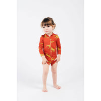 Bobo Choses Leopard Print Swim Playsuit