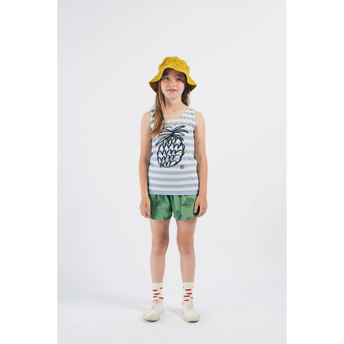Bobo Choses Pinapple Striped Tank Top