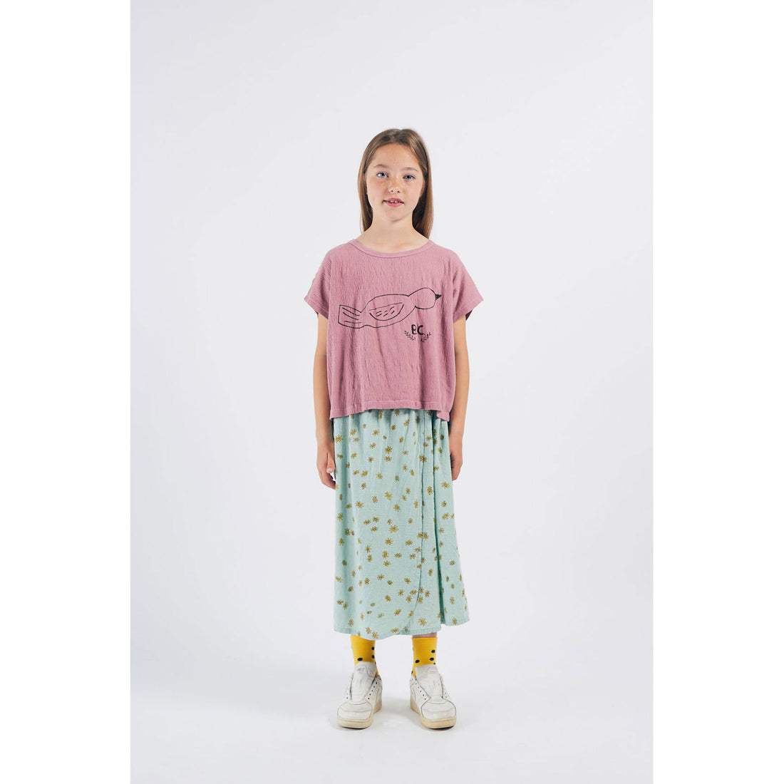 Bobo Choses Bird Short Sleeve T-shirt