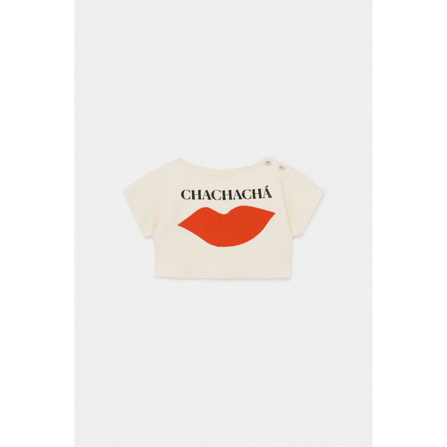 Bobo Choses Chachacha Kiss Cropped Sweatshirt