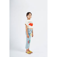 Bobo Choses Chachacha Kiss Cropped Sweatshirt