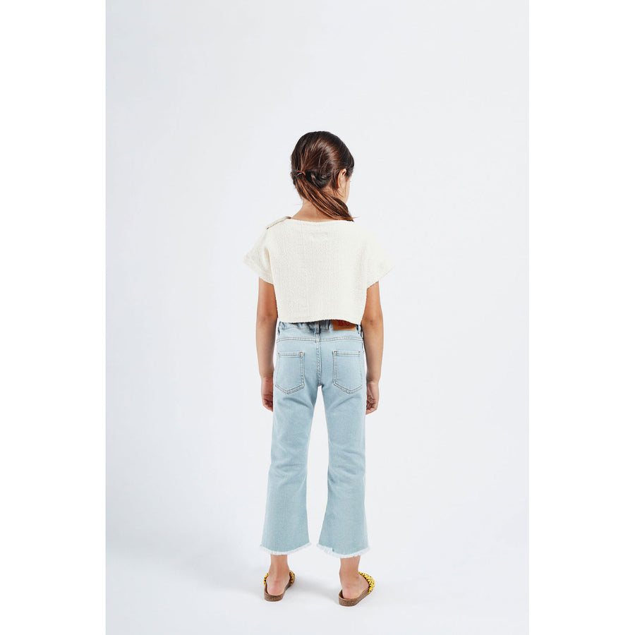 Bobo Choses Chachacha Kiss Cropped Sweatshirt