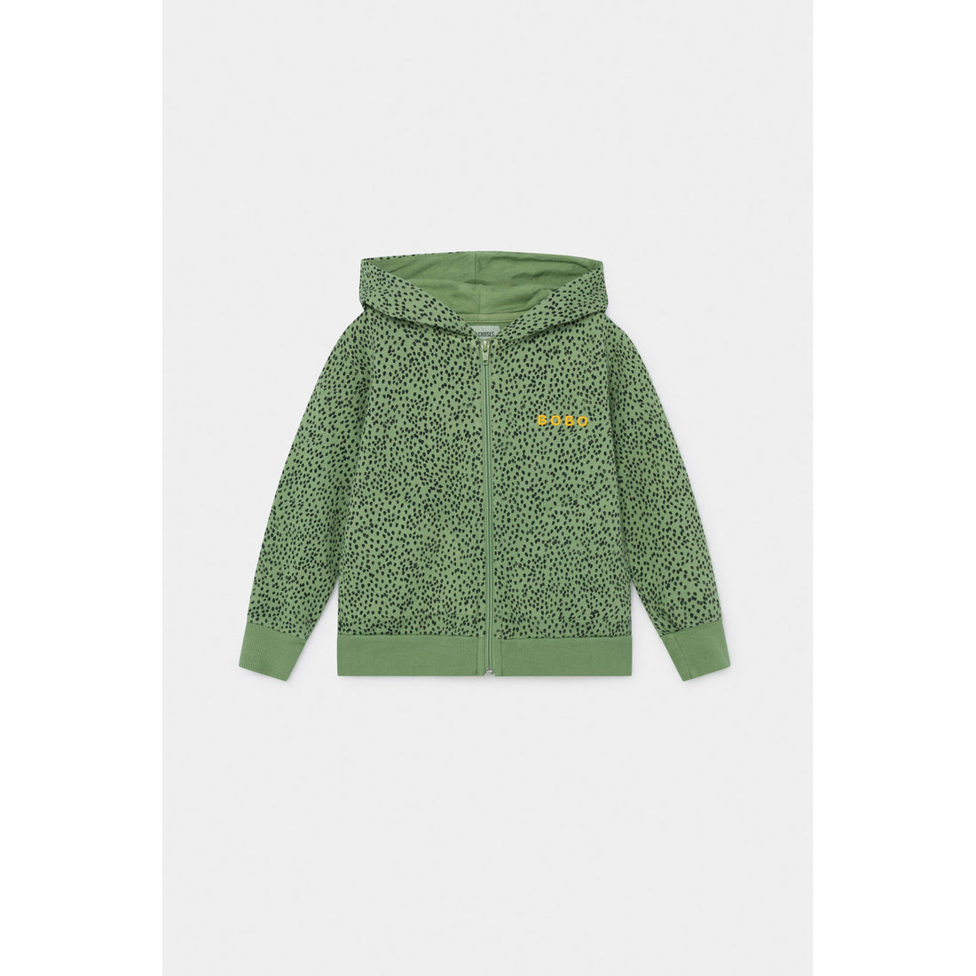 Bobo Choses All over Leopard Zipped Hoodie