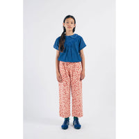 Bobo Choses Embroidery Short Sleeve Blouse