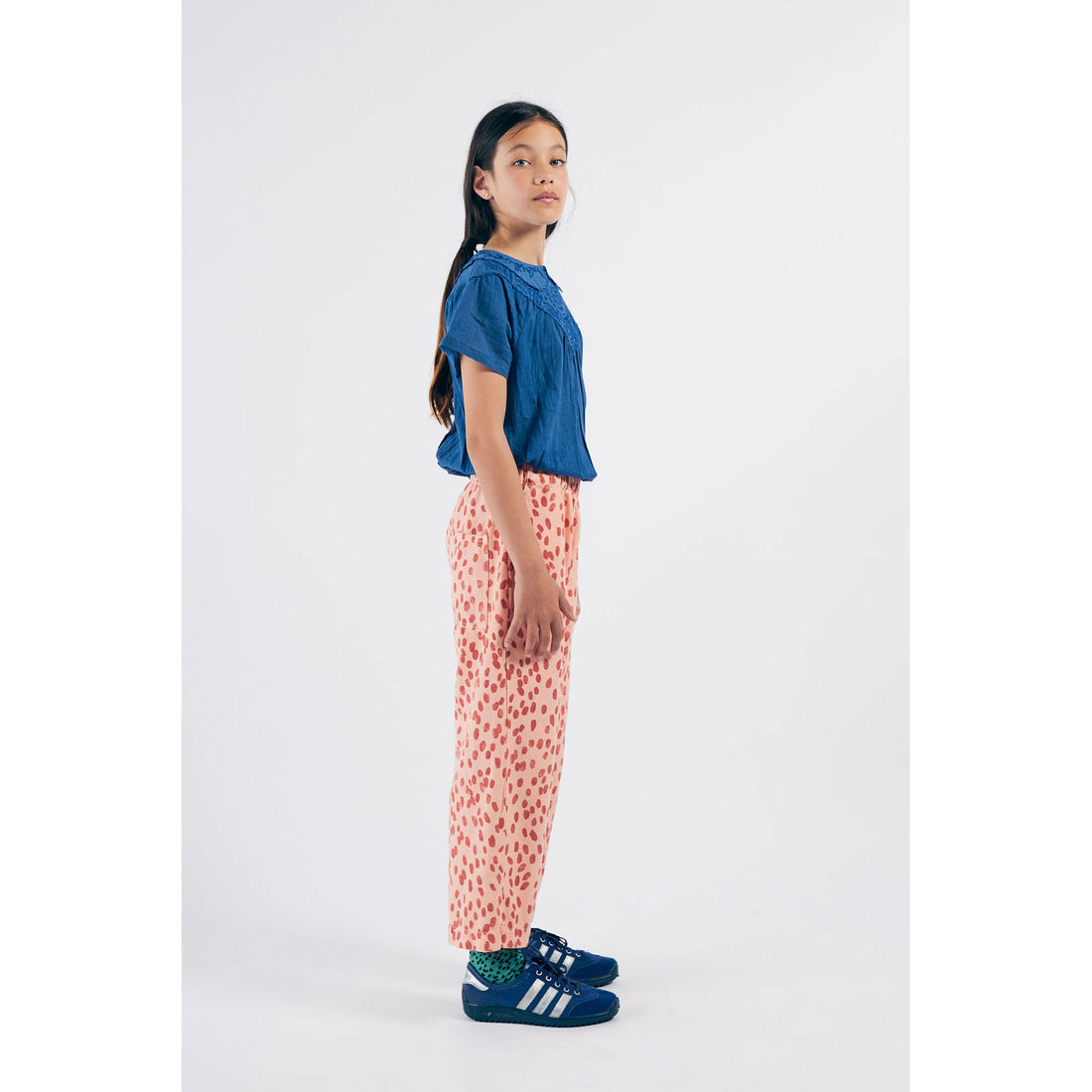 Bobo Choses Embroidery Short Sleeve Blouse